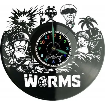 Hodiny Nástěnné hodiny Evevo černé 30 cm