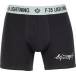 Boxerky Fostex F-35 Lightning - šedé, M