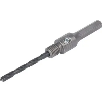 Vrták Wolfcraft upínací trn s centrovacím vrtákem, šestihranná stopka 5956000