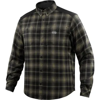 Pánská košile Košile M-Tac Redneck - černá-olivová, M
