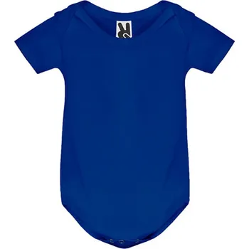 Kojenecké oblečení Kojenecké body Roly Honey - modré, 6 měsíců