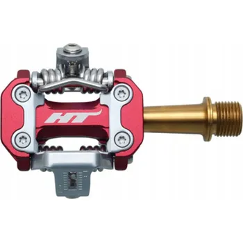 Pedál na kolo Cyklistické pedály HT Components HT-M2T červené (červené)