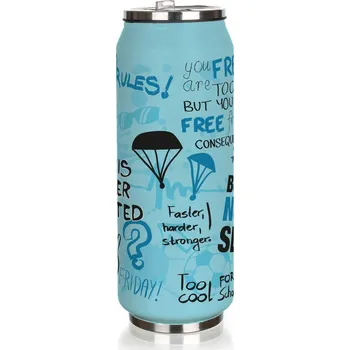 BANQUET Termoska BE COOL Teenager Boys 430 ml, modrá