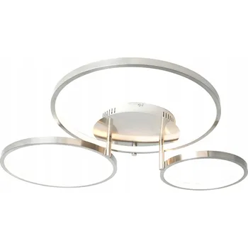 IP kamera Čtvercový stropní reflektor QAZQA šedý