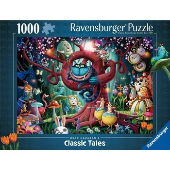 Puzzle Puzzle Ravensburger 1000 dílků Puzzle 1000 Alenka v říši divů