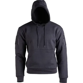 Pánská mikina Mikina Mil-Tec Tactical Hoodie - černá, M
