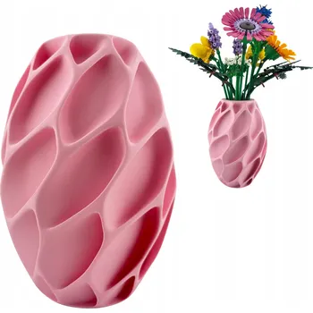 Váza Váza 3D Forge plast 13 x 18 cm