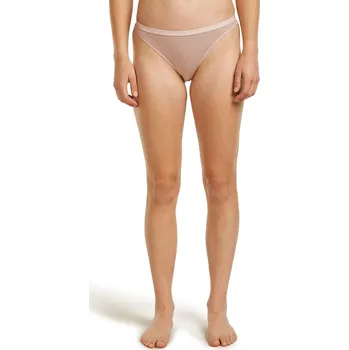 Kalhotky Dámské merino kalhotky ICEBREAKER Wmns Siren Thong, Pink Quartz velikost: XS