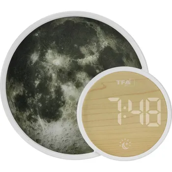 Budík TFA Dostmann 60.2050.02 Quartz budík bílá časů buzení 1 USB konektor