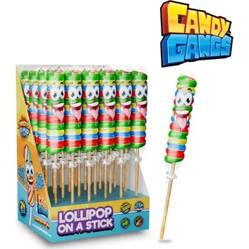 Bonbon TREBOR SWEETS, s.r.o. Lízátko Candy Gangs Twist Pop 40 g