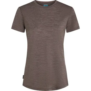 Dámské merino triko s krátkým rukávem ICEBREAKER Wmns Mer 125 Cool-Lite Sphere III SS Tee, Bittersweet Hthr velikost: XL
