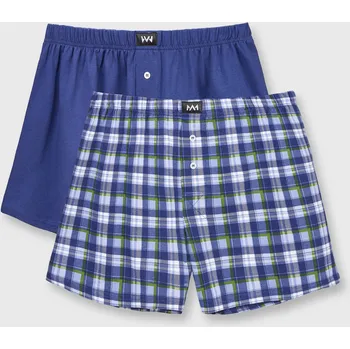 Pánské spodní prádlo 2PACK Bavlněné trenýrky MEN-A Kolombo