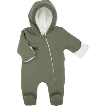 Kojenecký overall Teplákový overal Luna s kožíškem vel. 56