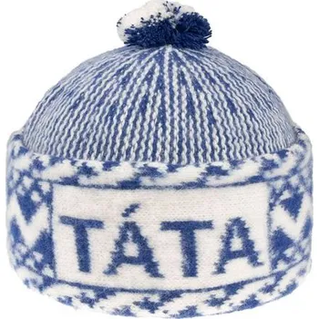 Čepice TONAK Čepice zmijovka TÁTA, modrá-smetanová