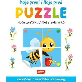 Moje první puzzle - Naše zvířátka / Moje prvé puzzle - Naše zvieratká