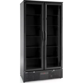 Dvoudveřová chladnička do baru, Arktic, 384L, Černá, 220-240V/365W, 900x530x(H)1820mm | 237014