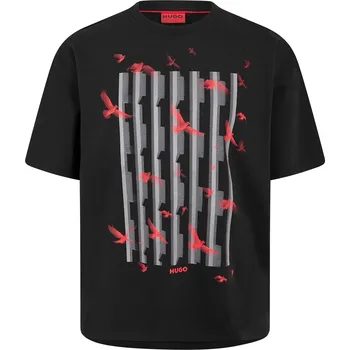 Pánské tričko Tričko Hugo Black 6123700 S
