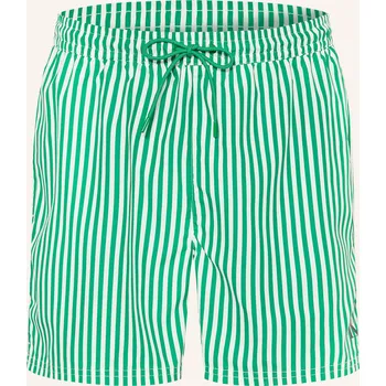 Pánská móda Calvin Klein Pánské Plavky, zelená / bílá, 48/S