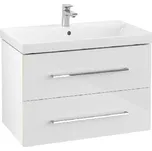 Villeroy & Boch Umyvadlová skříňka, 78x51x45 cm, 2 zásuvky, Crystal White - A89100B4