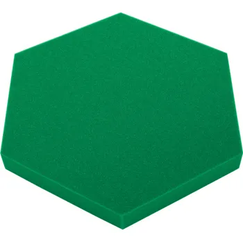 Obklad Bitmat Akustický panel Hexagon 50x50cm, tloušťka 3cm, tmavě zelený