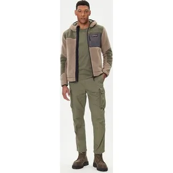 Pánská mikina Napapijri Fleecová mikina Yupik NP0A4GNS Zelená Regular Fit L