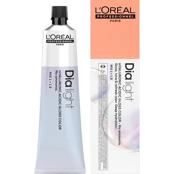 Barva na vlasy Přeliv na vlasy Loréal Professionnel Dia Light 60 ml - 7.43 měděný zlatý blond - L’Oréal Professionnel + dárek zdarma