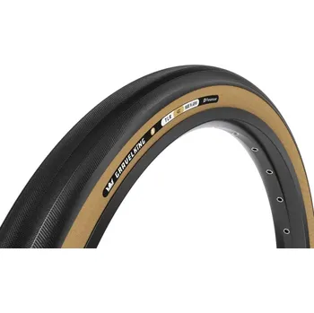 Plášť na kolo Panaracer GravelKing Slick R-Line TLR 28" 700x45 černá/hnědá (Plášt Panaracer 700x45 GRAVELKING R TLR černá/hnědá 90TPI)