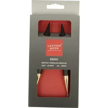 Jehlice KnitPro Lantern Moon kruhové fixní jehlice 60Cm 12mm (Lantern Moon’s Destiny circular knitting needles 60Cm 12mm)