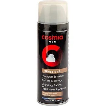 Pěna na holení pro citlivou pleť Cosmia 200 ml