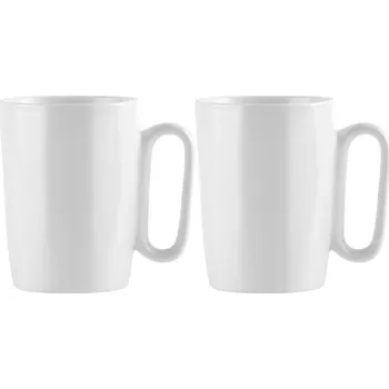 Hrnek VIALLI DESIGN Sada 2 keramických hrnků, 250 ml, bílá, Fuori 30145