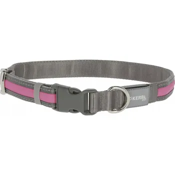 Obojek pro psa Svítící látkový obojek pro psa, velikost S