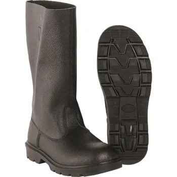 Pánská sportovní obuv Vysoké kožené boty Mil-Tec - černé, 280 = EU 44