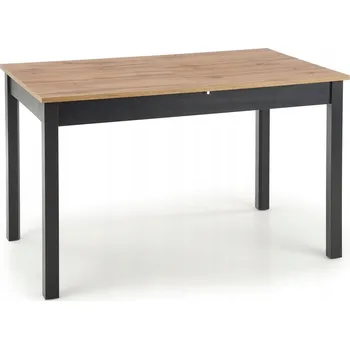 Jídelní stůl Obdélníkový rozkládací stůl Halmar 124 x 74 x 75 cm, dub wotan