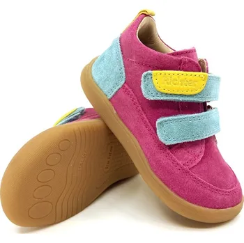 Dívčí polobotky Barefoot boty Richter - 0752 3211 - Pink/ Jelly 25, Vnitřní délka boty: 16,1 cm, Vnitřní šířka boty: 6,2 cm