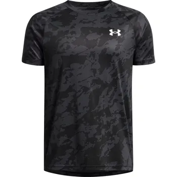 Dětská móda Tričko Under Armour Black Camo 1228197 9 -10 Years (M)