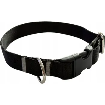 Obojek pro psa Obojek pro psa 2,5 cm s přezkou, nastavitelný, černý Zepnij L: 40-55 cm