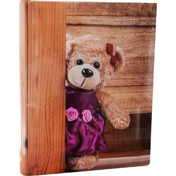 FOTOALBUM NA 200 FOTOGRAFIÍ 10x15 CM - ŠITÝ - Dárek MEDVÍDEK