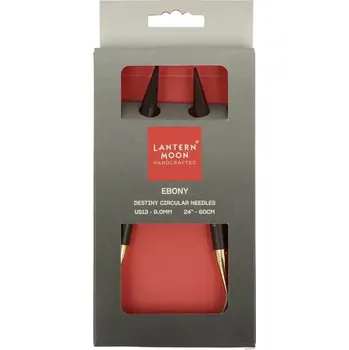 Jehlice KnitPro Lantern Moon kruhové fixní jehlice 60Cm 9mm (Lantern Moon’s Destiny circular knitting needles 60Cm 9mm)