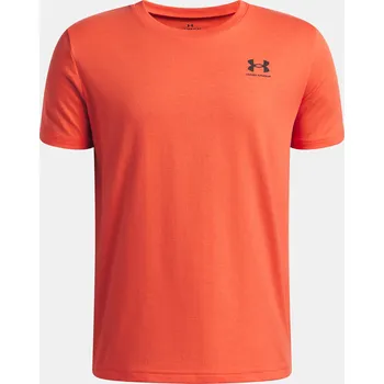 Chlapecké oblečení Under Armour Chlapecké tričko UA B SPORTSTYLE LC SS 1389962-690 Červená YXS