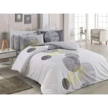 Povlečení Wooline Bavlněné povlečení na peřinu s polštářem, Iluze