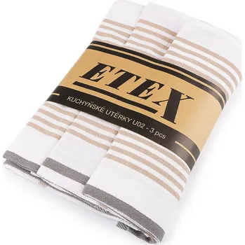 Utěrka Bavlněná utěrka 50x70 cm z egyptské bavlna 3 ks