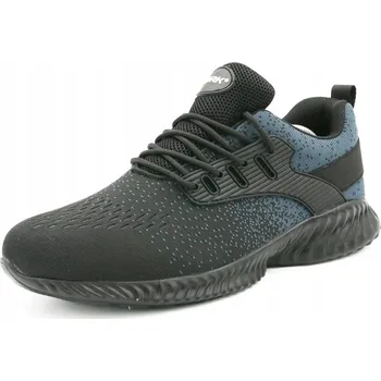 Pracovní obuv PRACOVNÍ POLOBOTKY BEZPEČNOSTNÍ BOZP TŘÍDA OB BOTY TYRKYSOVÉ VELIKOST 38