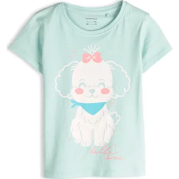 Dívčí oblečení GATE Bavlněné tričko s potiskem 6Y 426-0140/720