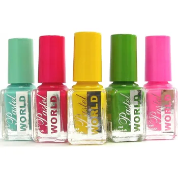 Lak na nehty Rychleschnoucí lak na nehty PASTEL WORLD 7ml - výběr z mixu barev
