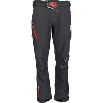 Pánské kalhoty Kalhoty unisex Haven Polartis - černé-červené, XL