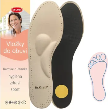 Vložka do bot Stélky/vložky do bot ortopedické Dr. Grepl Livia - béžové, 39