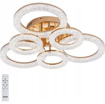 Závěsné svítidlo stropní svítidlo 6bodové s integrovaným LED zdrojem