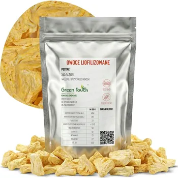 Sušené ovoce LYOFILIZOVANÝ ANANAS kousky křupavé a sladké ovoce 200 g čerstvé