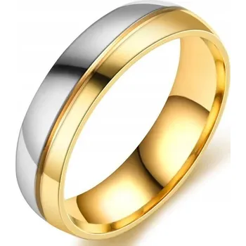 Prsten Pánský prsten Hope - Zlatá/Stříbrná/65mm KP-32470