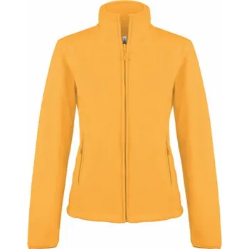 Chlapecké tričko Dámská fleecová mikina Kariban MAUREEN - žlutá, M